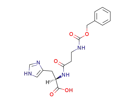 <i>N</i><sup>α</sup>-(<i>N</i>-benzyloxycarbonyl-β-alanyl)-D-histidine